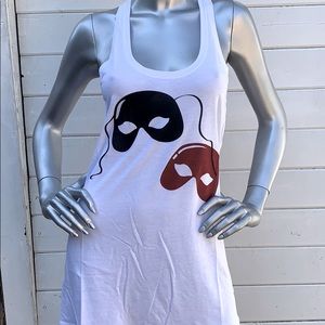 South Parade mask racer back tank